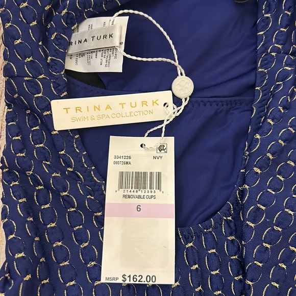 NWT TRINA TURK ADELINE
ASYMMETRICAL MAILLOT - Picture 10 of 10